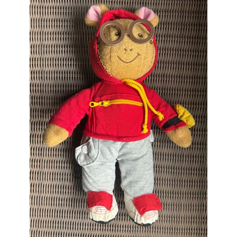 Vintage 1996 Playskool Arthur Plush Stuffed Animal Marc Brown PBS